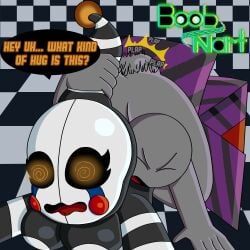 1boy 1girl1boy 1girls against_floor ass backround balls big_ass big_balls big_breasts big_butt big_female big_thighs black_body black_eyes boobnart boobs_on_floor boobs_out breasts_against_floor breasts_on_floor button_nipples checkered checkered_background checkered_floor clueless collarbone confused dizzy dizzy_eyes eyelashes female five_nights_at_freddy's fnaf freddy_fazbear's_pizzeria_simulator hug huge_ass huge_boobs huge_breasts huge_butt hugging hugging_breasts implied_penetration intense_sex lying lying_on_floor lying_on_stomach male marionette_(fnaf) mask music_box naked onomatopoeia penetration pizzeria plap pulling_hair puppet_(fnaf) red_cheeks red_lipstick security_puppet_(fnaf) self_upload short_male size_difference small_male speech_bubble spiral spiral_eyes tall_female tear_markings tear_streaks text text_bubble thick_thighs thighs tits_out tongue white_areola white_areolae white_body yellow_eyes