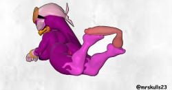 1girls anus anus_peek big_breasts female furry furry_female mrskulls23 pussy pussy_peek sonic_the_hedgehog_(series) wave_the_swallow