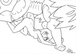 1girls 2d 2d_animation animated completely_nude completely_nude_female cum cum_in_pussy cum_inside doggy_style gravelurkertsk human_on_pokemon lillie_(pokemon) loop looping_animation lowres nude nude_female penis penis_in_pussy pokemon pokemon_(species) pokemon_sm pokephilia solgaleo thrusting thrusting_into_pussy uncolored unknown_year vaginal_penetration vaginal_sex