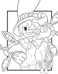 2024 4_fingers anthro avery_(skullgirls) avian beak bedroom_eyes big_hands bird black_eyes border bow_tie cigar clenched_teeth clothing cum_from_penis cybernetic_arm cybernetic_eye cybernetic_leg cybernetic_limb cybernetics digital_media_(artwork) dress duo erection eyelashes feathers female female_human fingers footwear galliform genitals gloves hair hand_on_hip hand_on_own_hip handwear hat headgear headwear hi_res human humanoid_genitalia humanoid_penis humanoid_vulva ineffective_clothing larger_female larger_human machine male male/female male_anthro mammal monochrome narrowed_eyes navel ninoeros one_eye_closed peacock_(skullgirls) peafowl penis phasianid seductive sharp_teeth shoes simple_background size_difference skullgirls smaller_anthro smaller_male smoking smoking_cigar standing tail_eye teeth tongue tongue_out top_hat vulva white_background