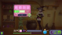 1boy animated black_choker black_gloves black_thighhighs blush breasts cg choker colored_skin erection female femdom gloves goblin green_skin indoors interspecies large_breasts long_hair magic magic_circle male nipples nude official_art orc penis pointy_ears potion purple_hair rape sharp_teeth sitting smile sound straight tagme teeth thighhighs uncensored video witch_(witch_seed_gsa) witch_seed_(goblin_slave_alchemy) yellow_eyes
