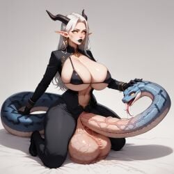 ai_generated futanari huge_cock shennru snake_penis tagme veiny_penis
