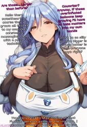 ai_art ai_generated asset_stealing asset_theft attribute_theft breast_reduction breast_shrinking flat_chest flat_chested flatifier gigantic_breasts hololive hololive_english hololive_japan huge_breasts huge_cock pekomama penis_expansion penis_growth small_breasts usada_pekora