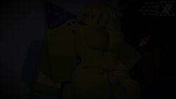 1boy 1girls black_screen_roulette crossover forsaken_(roblox) lilix_rr34 party_noob_(forsaken) poob_(regretevator) regretevator roblox robloxian sound tagme thigh_sex video
