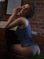 jill valentine from capcom by missally