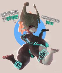 imp midna from the legend of zelda by chichichoart