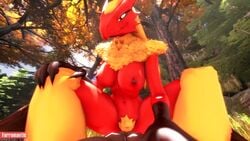 2020 3d animated anthro anthro_penetrated avian big_breasts bird blaziken bodily_fluids bouncing_breasts breast_fondling breasts cowgirl_position cum cum_in_pussy cum_inside digital duo female female_blaziken female_on_human female_on_top female_penetrated female_pokemon first_person_view fondling forest furromantic games genital_fluids genitals hand_on_breast human human_on_anthro human_penetrating human_penetrating_anthro interspecies male male_human/female_anthro male_on_anthro male_on_bottom male_penetrating male_penetrating_female male_pov mammal media_(artwork) mp4 nintendo nipples nude on_bottom on_top outside penetration penis plant pokemon pokemon_(species) pokephilia pov pussy sex sound tree unseen_male_face vaginal video webm