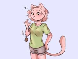 cat_ears colored cookie eating eating_food katfishcom no_humans tagme