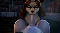 1boy 1girls 2019 3d 60fps animated arms_behind_head blowjob deepthroat eye_contact fur hi_res horns interspecies loop male_draenei male_pov no_sound nude nude_female nude_male on_knees oral oral_sex pandaren ponytail pov rexxcraft smooth_animation spread_legs video world_of_warcraft