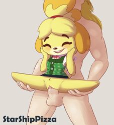 2018 animal_crossing anthro anthro_penetrated balls blonde_hair bodily_fluids bottomwear canid canine canis closed_eyes clothed clothed/nude clothed_female_nude_male clothed_sex clothing domestic_dog duo edit faceless_character faceless_male female female_on_human female_penetrated fur furry genital_fluids genitals hair happy happy_sex hi_res human human_on_anthro human_penetrating human_penetrating_anthro interspecies isabelle_(animal_crossing) larger_male male male/female male_on_anthro male_penetrating male_penetrating_female mammal nintendo no_underwear nude open_mouth open_smile pencil_skirt penetration penis pussy pussy_juice raised_bottomwear raised_clothing raised_skirt sex sex_in_skirt shih_tzu size_difference skirt skirt_lift smaller_female smaller_penetrated smile spread_legs spreading stand_and_carry_position standing standing_sex starshippizza toy_dog vaginal_penetration video_games yellow_body yellow_fur