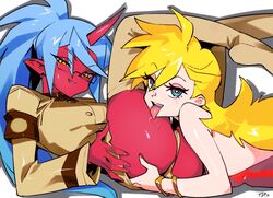 kneesocks daemon from panty & stocking with garterbelt by optionaltypo
