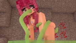 1girls 3d adult breasts cave commission crazy_creator+18 female female_only horny human imminent_rape mine-imator minecraft mobtalker_mod monster nude nude_female oral_penetration pink_eyes pink_hair rape slime slime_(minecraft) tagme tentacle vaginal_penetration withya_krazy