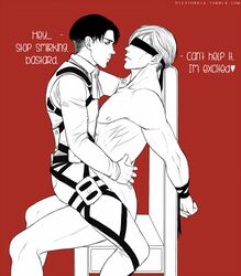 erwin smith from attack on titan by diesturbia