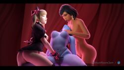 3d 3d_(artwork) 3girls arching_back ass black_cat_d.va blonde_hair bodystocking bodysuit breasts catsuit d.va female female/female fff_threesome moonroomoom multiple_girls nipples nude overwatch pharah purple_skin pussy_on_leg pussy_rubbing saliva see-through see-through_clothing spit_in_mouth swimsuit taken_by_neck tattoo thong threesome widowmaker yuri