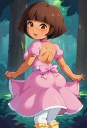 ai_generated civitai dora_marquez dora_the_explorer landidzu_(style) princess_outfit tagme