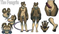 4_arms 4_eyes animal_humanoid anthro fan_species humanoid kennedy_oz long_tail male mammal mammal_humanoid model_sheet multi_arm multi_eye multi_limb rodent rodent_humanoid solo tail the_nature_of_predators whiskers