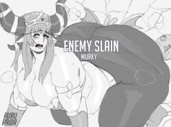 1girls 
hyper_ass alexstrasza ass_bigger_than_head blizzard_entertainment bubble_ass bubble_butt cellulite chubby_female crushed_by_ass heroes_of_the_storm horns huge_ass huge_breasts murky_(hots) musk_clouds ruru-raida size_difference sweat worried_expression