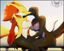 delphox from nintendo by knightmoonlight98