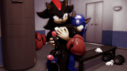 3d absurd_res balls boxing_gloves clothing digital_media_(artwork) dumbbell duo erection exercise genitals gym handjob handwear hi_res male male/male muscular muscular_male penile penis punching_bag reach_around sex shadow_the_hedgehog sonic_(series) sonic_the_hedgehog sonicthebitch source_filmmaker thigh_sex weights workout