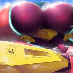 2boys 2girls breasts breasts_bigger_than_building giantess giga_giantess huge_breasts lapotato8 massive_breasts nia nintendo pyra rex_(xenoblade) skintight tora_(xenoblade) underboob xenoblade_(series) xenoblade_chronicles_2