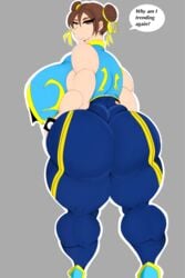 big_ass big_breasts capcom chun-li raulscomics street_fighter thick_thighs