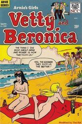 2girls alias_the_rat archie_comics ass betty_and_veronica betty_cooper black_hair blonde_hair breasts multiple_girls nude pussy veronica_lodge