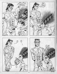 bride_of_frankenstein comic frankenstein frankenstein's_monster sex