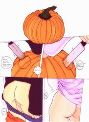 2boys comic english human knife male male_only masturbation morespecial multiple_males naruto pumpkin sasuke_uchiha testicles undressing uzumaki_naruto yaoi