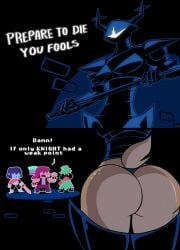 armor butt deadinside97 deer deltarune dess_holiday kris_(deltarune) ralsei roaring_knight susie_(deltarune)