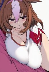 1girls ai_generated animal_ears anthropomorphization eyes female hair legs meisho_doto_(umamusume) skin tagme umamusume umamusume_pretty_derby young