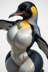 1female 1girls 2026 ai_generated anthro anthro_female armpits avian beak big_ass big_breasts bird black_skin breasts brown_eyes emperor_penguin exposed_thighs eyelashes feathered_wings feathers female furry furry_female furry_only grok grok_(x) grok_(xai) high_resolution highres hourglass_figure huge_breasts makeup mature mature_female mature_woman milf naked naked_female non_mammal_breast nude nude_female penguin realistic self_upload simple_background solo solo_female stable_diffusion thick_thighs thighs toned toned_body toned_female voluptuous voluptuous_female white_skin