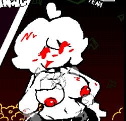 big_breasts chara chara_(undertale) clothed game_screenshot love_maniac tagme