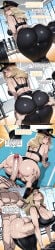 1boy 1girl abs ai_generated all_fours anus ass ass_focus ass_grab ass_ripple back backboob bare_shoulders bent_over big_ass black_bra black_panties black_sports_bra blonde_hair blush boku_no_hero_academia boku_no_hero_academia_(finale) bra breasts brown_eyes bubble_butt cameltoe camie_utsushimi cleavage clothes_pull comic comic_page curvy dumbbell english_text erection exercise from_behind grabbing_another's_hair groping gym hat heart hetero highres huge_ass huge_breasts imminent_penetration indoors large_breasts large_penis lips long_hair looking_at_viewer looking_back military_hat multiple_panels muscular my_hero_academia my_hero_academia_(finale) open_mouth panties pants pants_pull pantylines patreon_username peaked_cap penis phanary pussy pussy_juice sex sex_from_behind shiny_skin smile solo solo_focus speech_bubble sports_bra standing sweat thick thick_thighs thigh_gap thighs tight_clothes tight_pants uncensored underwear veins veiny_penis wide_hips window yoga_pants