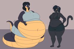bbw big_breasts breasts cleavage female furry huge_breasts lj_caffie overweight ssbbw tagme thick_thighs wide_hips