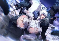 crescentia crescentia_fortuna deathblight_barghest raped_by_enemy