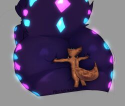 absurd_res anal archenarie big_butt butt butt_grab calamity_(terraria_mod) dominant dominant_male hand_on_butt hi_res kobold macro male male/male nude oral rimming scalie sex simple_background size_difference submissive submissive_male terraria the_devourer_of_gods_(terraria_mod) zanite