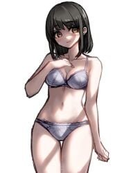 /// 1girls 2d 2d_(artwork) 2d_artwork average_breasts background bare_arms bare_belly bare_chest bare_hands bare_hips bare_legs bare_midriff bare_navel bare_shoulders bare_skin bare_thighs belly belly_button black-haired_female black_eyebrows black_hair blank_background blue_bra blue_panties blue_underwear blush_face blush_lines blushing blushing_at_viewer blushing_female blushing_lines bra breakthrough_rr breasts brown-eyed_female brown_eyes cleavage closed_mouth_smile collarbone curvaceous curvaceous_body curvaceous_female curvaceous_figure curvaceous_hips curvy curvy_body curvy_female curvy_figure curvy_hips dark_hair digital digital_art digital_drawing digital_drawing_(artwork) digital_media digital_media_(artwork) drawing elbows exposed_arms exposed_belly exposed_chest exposed_hips exposed_legs exposed_midriff exposed_navel exposed_shoulders exposed_skin exposed_thighs eyebrows_visible_through_hair female female_focus female_only fingers flushed flushed_cheeks flushed_face frilled_bra frilled_panties frilled_underwear from_front front_view groin hand_on_chest hand_on_own_chest head_tilt hourglass_figure knees_out_of_frame lean_figure leg_out_of_frame legs_closed legs_out_of_frame legs_together light_smile looking_at_viewer matching_underwear medium_breasts medium_hair midriff monotone_background narrow_waist navel oc one_color_background original original_art original_artwork original_character original_female_character panties plain_background portrait shoulders slender_body slender_waist slight_smile slim_female slim_waist smile smiley_face smiling smiling_at_viewer solid_color_background solo standing thigh_gap thighs thighs_together tilted_head top_view touching_chest underwear underwear_only upper_body white_background wide_hips