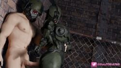 assaultron assaultron_(fallout) masked_male robot robot_girl robot_humanoid tagme video