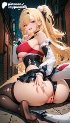 1girls 2026 ai_assisted ai_generated anime anus ass big_ass blonde_hair boobs bookshelf booty breasts bust butthole cissia_(zenless_zone_zero) feet female_genitalia genitals hi_res high_quality high_resolution highres long_hair patreon patreon_username pussy skypassion solo stable_diffusion tits torn_clothes uncensored_pussy uncensored_vagina watermark zenless_zone_zero