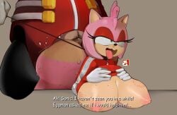 1boy 1girls amy_rose anthro ass belly big_ass big_breasts bite_mark bite_mark_on_breast black_pants breasts clothing crabtopus dialogue doggy_style dr._eggman duo eggman eyelashes faceless_male fat fat_ass fat_belly fat_male female female_focus furry furry_female gloves hedgehog holding_leash human human_male human_on_anthro interspecies jacket large_ass large_breasts leash light-skinned_male light_skin male male/female mammal massive_ass massive_breasts mature mature_female mature_male nipples obese obese_male open_mouth overweight overweight_male pants pink_fur pubic_hair red_jacket sega sex sonic_(series) sonic_the_hedgehog_(series) straight straight_sex text thick_ass tongue tongue_out unseen_male_face white_gloves
