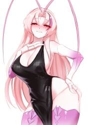 1girl 1girls antennae arthropod_girl arthropod_limbs black_dress blush breasts breedable_hips cgator child_bearing_hips cleavage cockroach_girl colored_skin curvy dress facial_mark female hand_on_own_hip highres hips indie_virtual_youtuber large_breasts long_hair looking_at_viewer matara_kan mature mature_female milf mommy monster_girl multicolored_hair older_female parted_bangs pelvic_curtain pink_hair red_eyes seductive sideboob solo streaked_hair thick thick_ass thick_thighs thighs virtual_youtuber vtuber white_background white_skin wide_hips