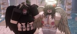 2girls angel devil roblox roblox_avatar