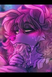 anthro anthro_on_anthro blowjob canine cum cum_in_mouth dimmi_(character) dimwitdog excessive_cum fellatio furry furry_only letterbox longer_than_30_seconds opennsfwsp slurp smile sound tagme tired_eyes tongue_out_blowjob video