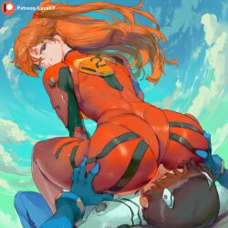 asuka langley sohryu from neon genesis evangelion by lucakp