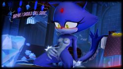 blaze the cat from sega by ari is very sad