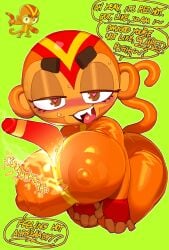 boomerang monkey from bloons tower defense by goatboydraws