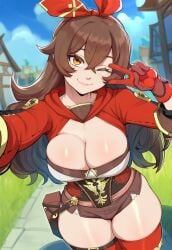 amber (genshin impact) from genshin impact by dijiai