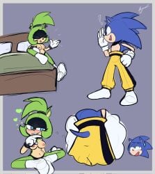 sonic the hedgehog from idw publishing by miguel layme