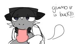 animated animated_gif blowjob blowjob_pov feline feline_genitalia feline_humanoid feline_penis fur furry furry_only genitals gif giving_head gizmo_vr_(gorilla_tag) gorilla_tag gtag gtag_porn sucking_dick sucking_penis wagging_tail