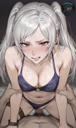 1boy 1girls ahe_gao ahegao_face ai_generated alexia_midgar anal anal_sex expressionless facial hard_sex kage_no_jitsuryokusha_ni_naritakute! penetration red_eyes santigod4k sex the_eminence_in_shadow white_hair